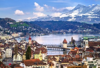 Зимние этюды Швейцарии. Цюрих, Берн, Люцерн, Женева. Без ночных переездов (R100)